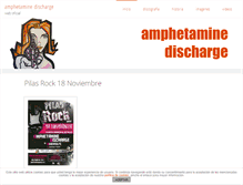 Tablet Screenshot of amphetaminedischarge.com